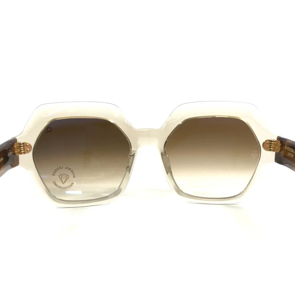 Etnia Barcelona Sunglasses ES VEDRA SUN GYHV Gray Havana Frames w/ Brown Lenses